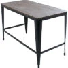 Lumisource Pia Wood Top Desk Home -Ruelala 3050344261 RLLD 1