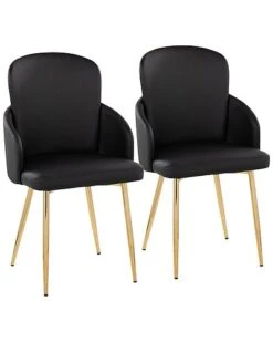 Lumisource Set Of 2 Dahlia Dining Chairs Home