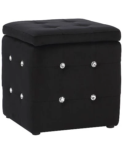 Lumisource Pouf Square Ottoman Home 3 Lumisource Pouf Square Ottoman Home