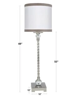 Lumisource Set Of 2 Clarity 31.5in Metal Buffet Lamps Home 7 Lumisource Set Of 2 Clarity 31.5in Metal Buffet Lamps Home -Ruelala 3050405839 RLLD 3