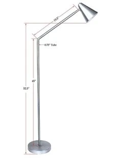Lumisource Pix 60in Metal Floor Lamp Home -Ruelala 3050405842 RLLD 4