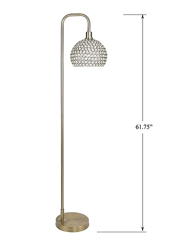 Lumisource Canbel 61.75in Metal Floor Lamp Home 5 Lumisource Canbel 61.75in Metal Floor Lamp Home - Image 3