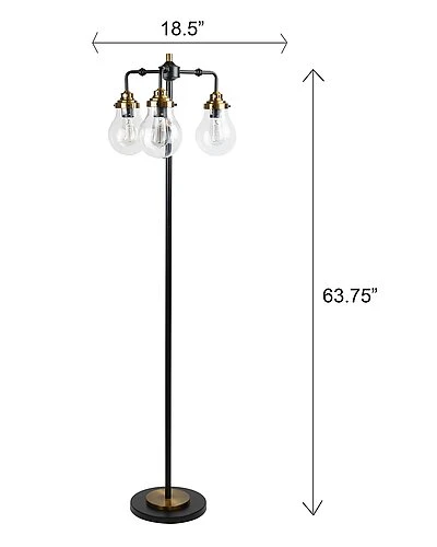 Lumisource Sherlock 63.75in Metal Floor Lamp Home 6 Lumisource Sherlock 63.75in Metal Floor Lamp Home - Image 4