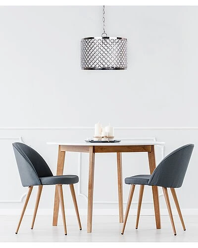 Lumisource K9 Dangles Drum Pendant 10in Metal Pendant Lamp Home 4 Lumisource K9 Dangles Drum Pendant 10in Metal Pendant Lamp Home - Image 2