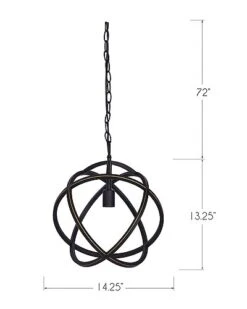 Lumisource Linx 13.25in Metal Pendant Lamp Home -Ruelala 3050405876 RLLD 3