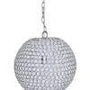 Lumisource Crystal Globe 14.75in Metal Pendant Lamp Home 1 Lumisource Crystal Globe 14.75in Metal Pendant Lamp Home -Ruelala 3050405877 RLLD 1