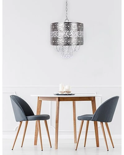 Lumisource Tangier 9.5in Metal Pendant Lamp Home 4 Lumisource Tangier 9.5in Metal Pendant Lamp Home - Image 2