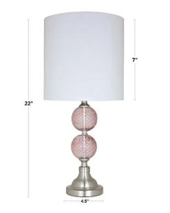 Lumisource Ornaments 22in Glass Accent Lamp Home 7 Lumisource Ornaments 22in Glass Accent Lamp Home -Ruelala 3050405897 RLLD 3