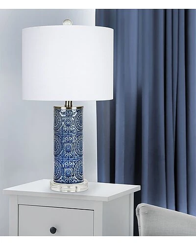 Lumisource Spyro 23in Ceramic Table Lamp Home 4 Lumisource Spyro 23in Ceramic Table Lamp Home - Image 2