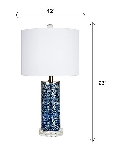 Lumisource Spyro 23in Ceramic Table Lamp Home 5 Lumisource Spyro 23in Ceramic Table Lamp Home - Image 3
