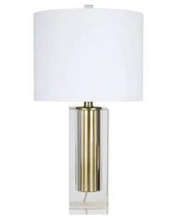 Lumisource Crystal Chamber 24in Crystal Table Lamp Home