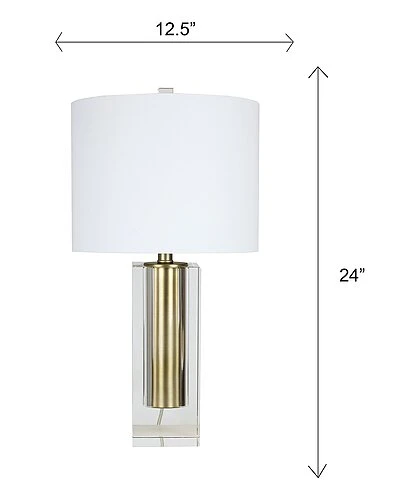 Lumisource Crystal Chamber 24in Crystal Table Lamp Home 5 Lumisource Crystal Chamber 24in Crystal Table Lamp Home - Image 3