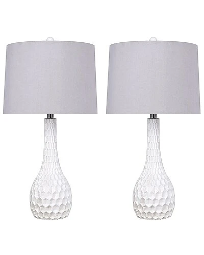 Lumisource Set Of 2 Teardrop Hive 27in Poly Table Lamps Home 3 Lumisource Set Of 2 Teardrop Hive 27in Poly Table Lamps Home
