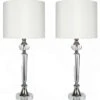 Lumisource Set Of 2 Torch 28.5in Crystal Table Lamps Home -Ruelala 3050405930 RLLD 1