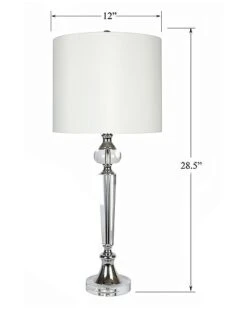 Lumisource Set Of 2 Torch 28.5in Crystal Table Lamps Home -Ruelala 3050405930 RLLD 3