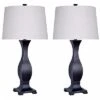 Lumisource Set Of 2 Riley 29.25in Poly Table Lamps Home 2 Lumisource Set Of 2 Riley 29.25in Poly Table Lamps Home -Ruelala 3050405931 RLLD 1