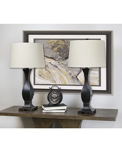 Lumisource Set Of 2 Riley 29.25in Poly Table Lamps Home 4 Lumisource Set Of 2 Riley 29.25in Poly Table Lamps Home - Image 2