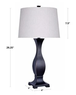 Lumisource Set Of 2 Riley 29.25in Poly Table Lamps Home 7 Lumisource Set Of 2 Riley 29.25in Poly Table Lamps Home -Ruelala 3050405931 RLLD 3