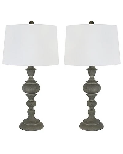 Lumisource Set Of 2 Morocco 30.25in Poly Table Lamps Home 3 Lumisource Set Of 2 Morocco 30.25in Poly Table Lamps Home