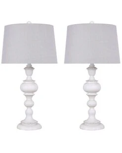 Lumisource Set Of 2 Morocco 30in Poly Table Lamps Home