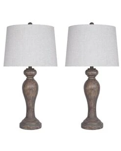 Lumisource Set Of 2 Peppa 32in Poly Table Lamps Home