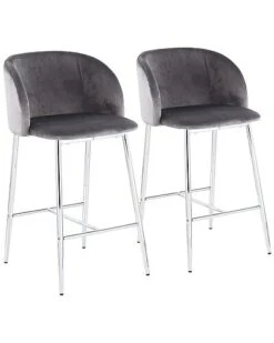 Lumisource Set Of 2 Fran Counter Stools Home