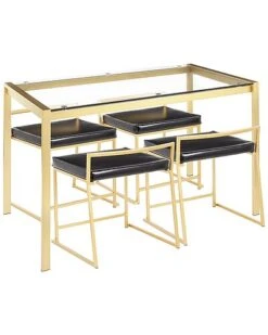 Lumisource Fuji 5pc Dinette Set Home