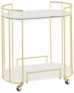 Lumisource Canary Bar Cart Home