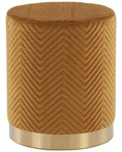 Lumisource Marla Chevron Ottoman Home