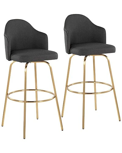 Lumisource Set Of 2 Ahoy Bar Stools Home 3 Lumisource Set Of 2 Ahoy Bar Stools Home