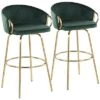 Lumisource Set Of 2 Claire 30in Fixed-Height Bar Stools Home 2 Lumisource Set Of 2 Claire 30in Fixed-Height Bar Stools Home -Ruelala 3050523659 RLLD 1