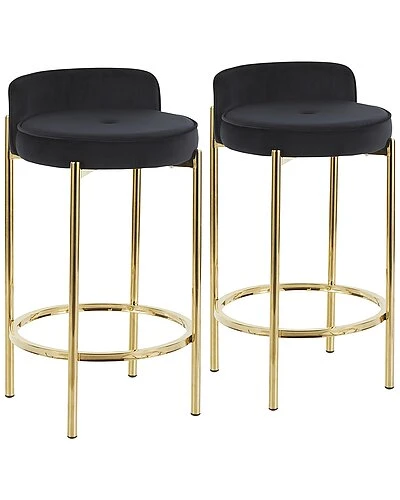 Lumisource Set Of 2 Chloe Counter Stools Home 3 Lumisource Set Of 2 Chloe Counter Stools Home