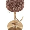 Lumisource Velvet Dot Bar Stool Home