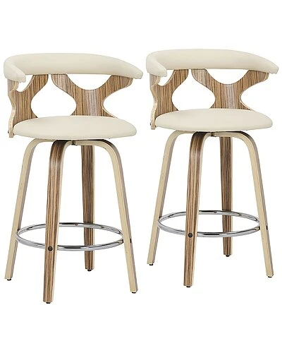 Lumisource Set Of 2 Gardenia Counter Stools Home 3 Lumisource Set Of 2 Gardenia Counter Stools Home