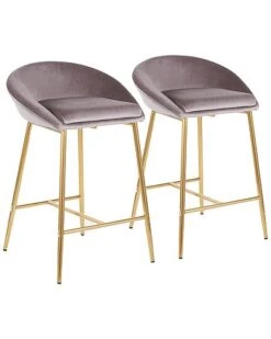 Lumisource Set Of 2 Matise Counter Stools Home