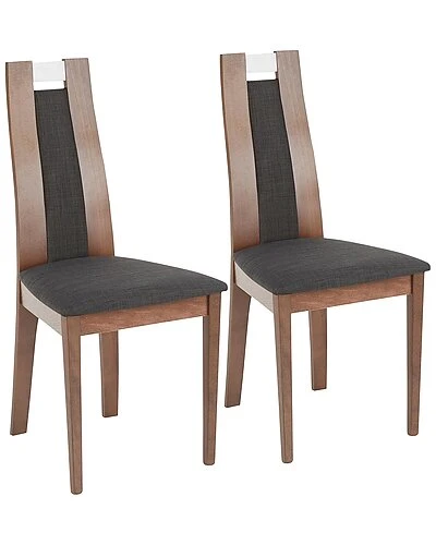 Lumisource Set Of 2 Aspen Dining Chairs Home 3 Lumisource Set Of 2 Aspen Dining Chairs Home