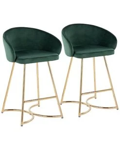 Lumisource Cece Set Of 2 Counter Stools Home