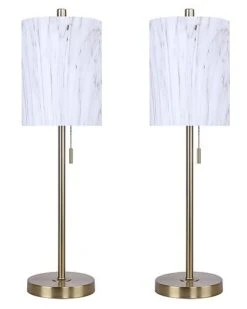 Lumisource Set Of 2 Bounty 30in Metal Buffet Lamps Home