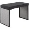 Lumisource Drift Upholstered Desk Home 1 Lumisource Drift Upholstered Desk Home -Ruelala 3050643108 RLLD 1