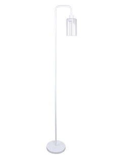 Lumisource Puck Glass 64.5in Metal Floor Lamp Home