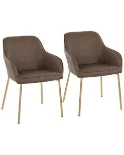 Lumisource Set Of 2 Daniella Dining Chairs Home