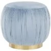 Lumisource Ruched Ottoman Home -Ruelala 3050718254 RLLD 1