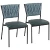 Lumisource Set Of 2 Braided Tania Chairs Home 2 Lumisource Set Of 2 Braided Tania Chairs Home -Ruelala 3050742603 RLLD 1