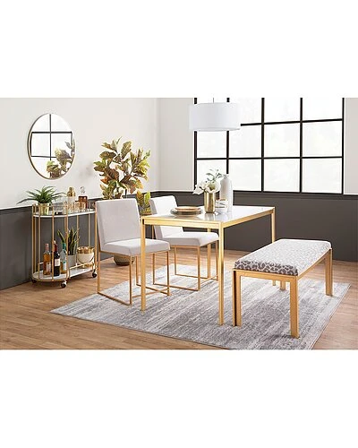 Lumisource Fuji Bench Home 4 Lumisource Fuji Bench Home - Image 2