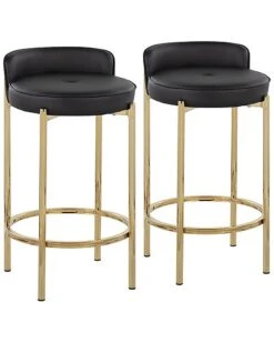 Lumisource Chloe Counter Stool Set Of 2 Home