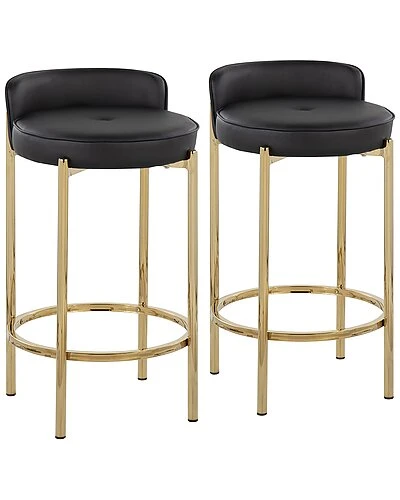 Lumisource Chloe Counter Stool Set Of 2 Home 3 Lumisource Chloe Counter Stool Set Of 2 Home