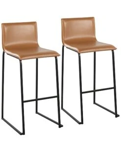 Lumisource Mara Barstool Set Of 2 Home