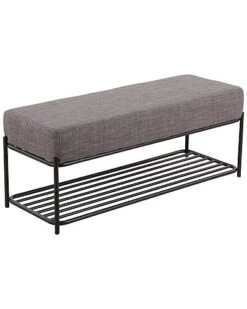 Lumisource Daniella Shelf Bench Home