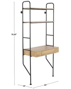 Lumisource Lean Desk Home 7 Lumisource Lean Desk Home -Ruelala 3050992626 RLLD 3